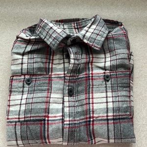 Boys J Crew flannel shirt size 6-7